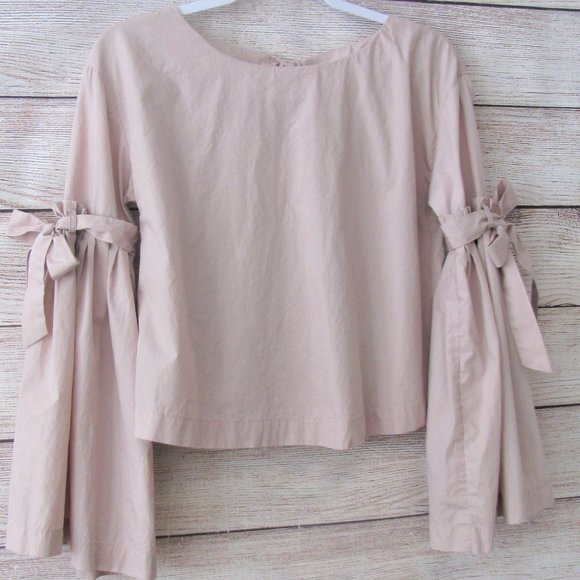 Free People So Obviously Yours Bell Sleeve Top - Picture 8 of 12